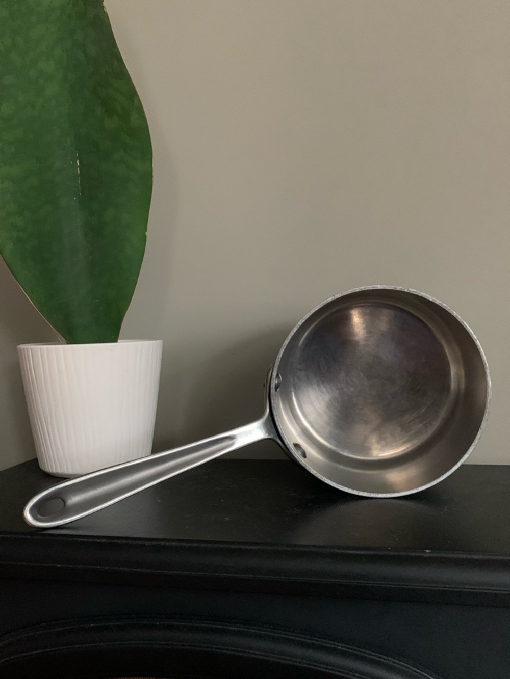 All-Clad 1.5 qt stainless steel sauce pan